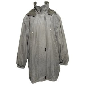 FS Limited  Mens size 2X hidden & removable hood water resistant Jacket